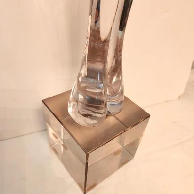 Lot #184  Mid Century Modern Lucite Nude Figure