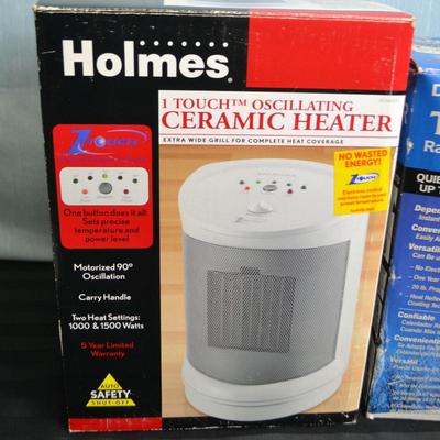 LOT 29. TWO HEATERS. ONE INDOOR AND ONE OUTDOOR HEATER