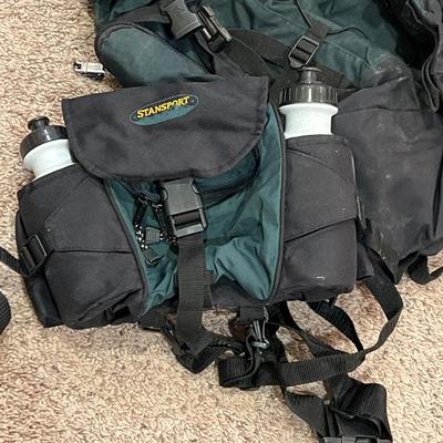 Compass hiking backpack, Stansport hiking Fanny pack