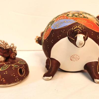 Lot #192  Vintage Satsuma Style Incense Burner