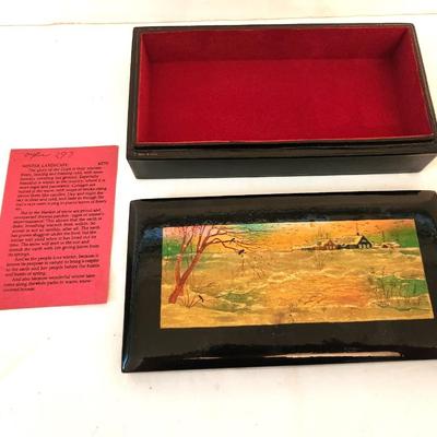 Lot #193  Vintage Russian Fairy Tale Box