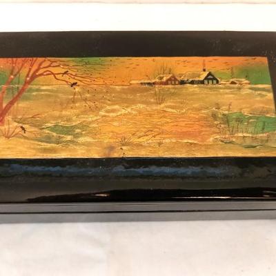 Lot #193  Vintage Russian Fairy Tale Box