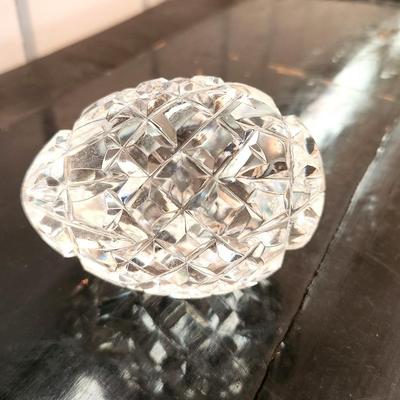 Lot #199  WATERFORD crystal egg