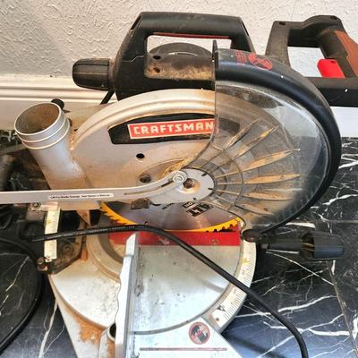 Lot #201  Craftsman Mitre Saw - tested