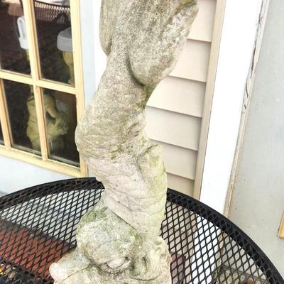 Lot #204  Concrete Garden Fish