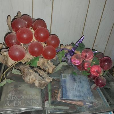 INDIANA BLACK DIAMOND, RUBY RED CAPE COD, GLASS GRAPES AND MORE