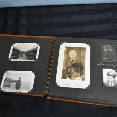 LOT 48. VINTAGE SCRAP/PHOTO BOOKS WITH PICS