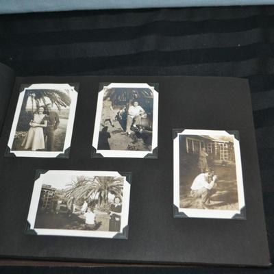LOT 48. VINTAGE SCRAP/PHOTO BOOKS WITH PICS