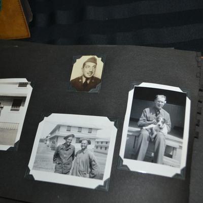 LOT 48. VINTAGE SCRAP/PHOTO BOOKS WITH PICS