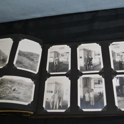 LOT 48. VINTAGE SCRAP/PHOTO BOOKS WITH PICS