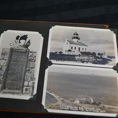 LOT 48. VINTAGE SCRAP/PHOTO BOOKS WITH PICS
