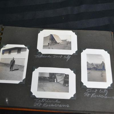LOT 48. VINTAGE SCRAP/PHOTO BOOKS WITH PICS