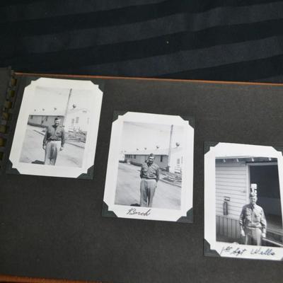 LOT 48. VINTAGE SCRAP/PHOTO BOOKS WITH PICS