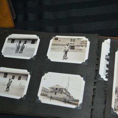 LOT 48. VINTAGE SCRAP/PHOTO BOOKS WITH PICS