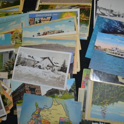 LOT 58. COLLECTION OF VINTAGE AND ANTIQUE POST CARDS