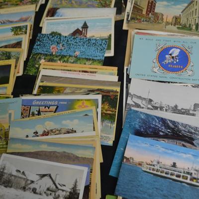 LOT 58. COLLECTION OF VINTAGE AND ANTIQUE POST CARDS