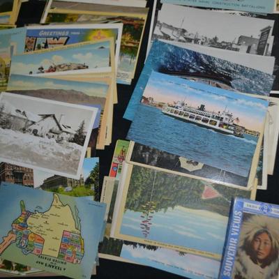 LOT 58. COLLECTION OF VINTAGE AND ANTIQUE POST CARDS