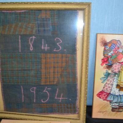 LOT 65. WALL HOME DECOR ITEMS