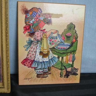 LOT 65. WALL HOME DECOR ITEMS