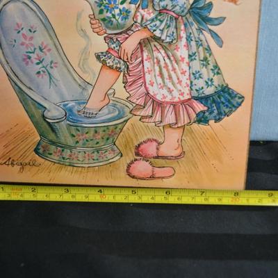 LOT 65. WALL HOME DECOR ITEMS