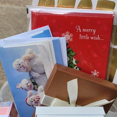 Christmas Gift Card Boxes, Cards, and Tape