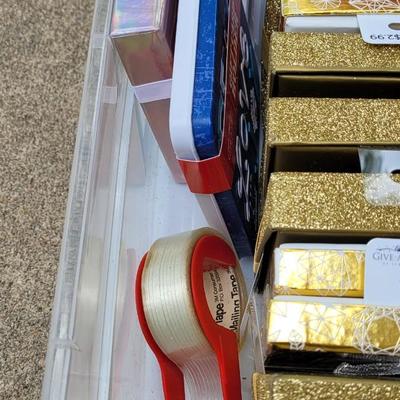 Christmas Gift Card Boxes, Cards, and Tape