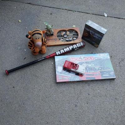 NEW NASCAR MONOPOLY-RAMPAGE ALUMINUM BAT=MORE