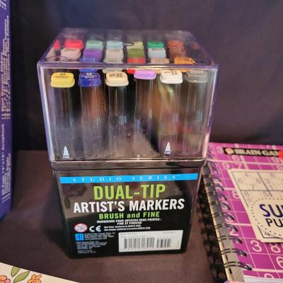 Artist's Markers, Scrapbook Kit, Coloring Books and More (SR-DW)
