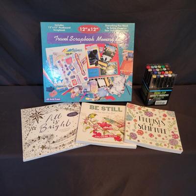 Artist's Markers, Scrapbook Kit, Coloring Books and More (SR-DW)