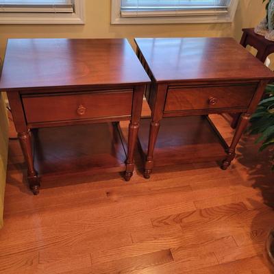 Tuscan Brown Cottage Nightstands by Pier 1 (SR-DW)