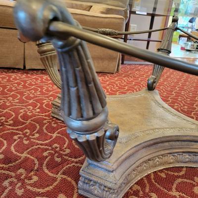 Magnussen Home Tempered Glass Coffee Table (LR-DW)