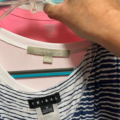 Chicoâ€™s, Tribal & More Size M/L Long/Short Sleeved Tops (BR2-RG)