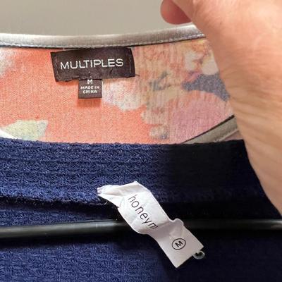 Chicoâ€™s, Tribal & More Size M/L Long/Short Sleeved Tops (BR2-RG)