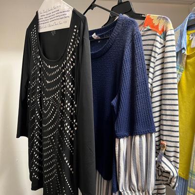 Chicoâ€™s, Tribal & More Size M/L Long/Short Sleeved Tops (BR2-RG)