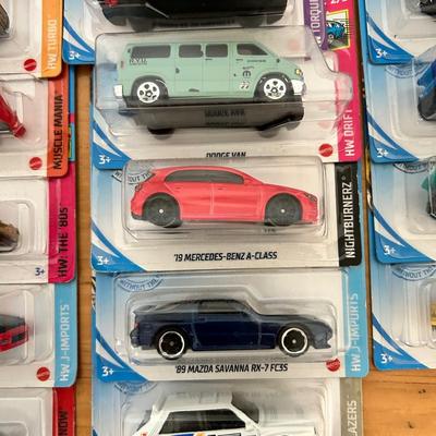 62 Hot Wheels Matchbox Die Cast Cars Original Packaging Exotics Factory Fresh Racers Tuners Drift