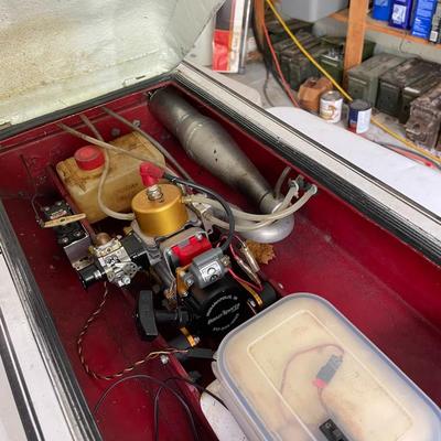 Proline Kicker Model Boat with Motor 72"