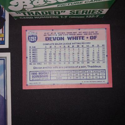 1991 TOPPS BASEBALL "TRADED" SERIES