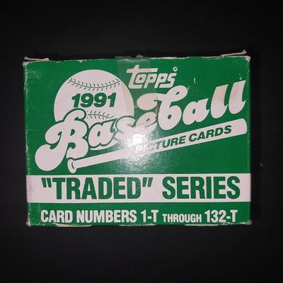 1991 TOPPS BASEBALL "TRADED" SERIES