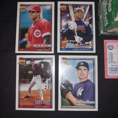 1991 TOPPS BASEBALL "TRADED" SERIES