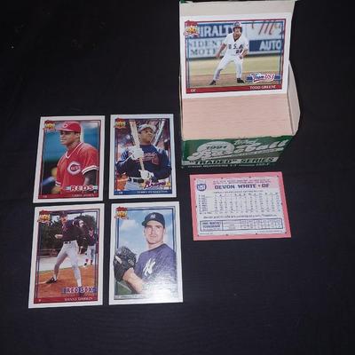 1991 TOPPS BASEBALL "TRADED" SERIES