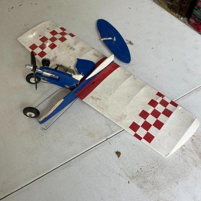 Small Model Airplane for Parts with Motor
