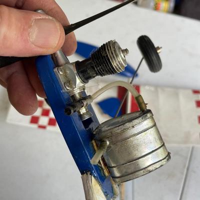 Small Model Airplane for Parts with Motor