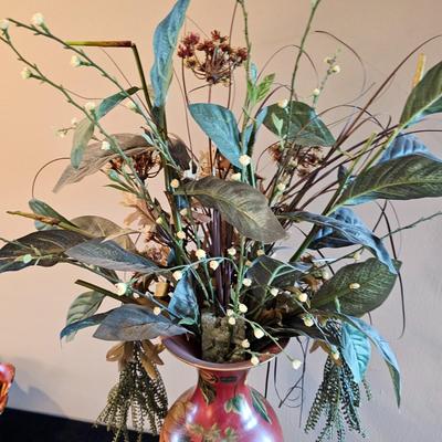 Tabletop Vases & Decor, incl Glass Mosaic Candleholders (LR-JS)