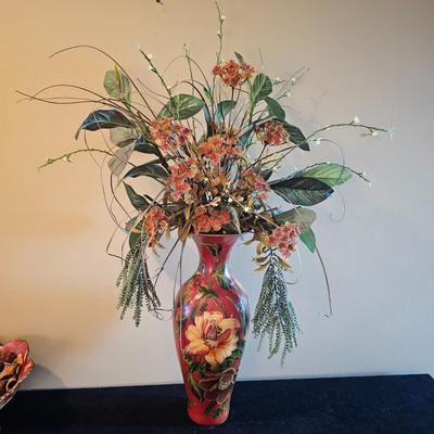 Tabletop Vases & Decor, incl Glass Mosaic Candleholders (LR-JS)