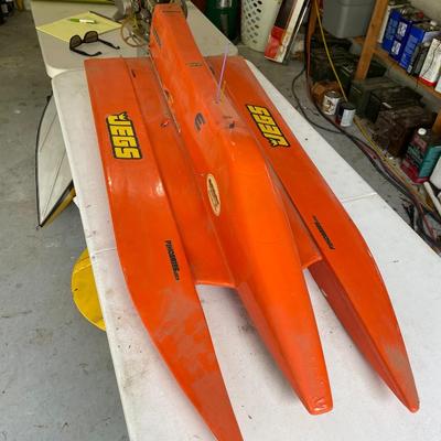 Zunoh Model Boat with Motor 48"