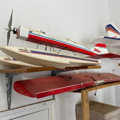 Lot of 3 Model Airplanes for Parts