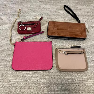 Cross Body Purses Plus Wallets, Inc. Dooney & Bourke (BR2-RG)