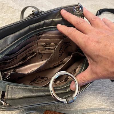 Cross Body Purses Plus Wallets, Inc. Dooney & Bourke (BR2-RG)