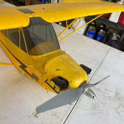 Piper Cub Model Airplane 48" Wingspan 33" Long No Wheels