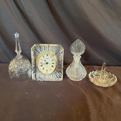 Glass Clock, Perfume Bottle, Ring Holder, & More (BR1-MG)